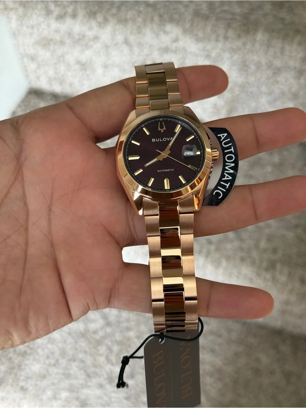 Bulova stylish wristwatch